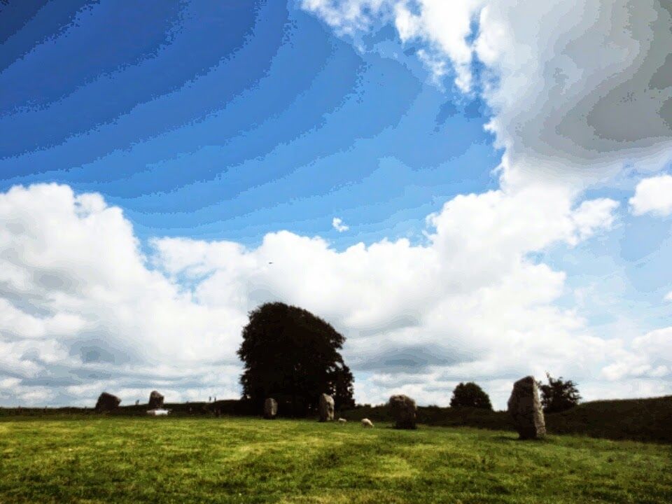 Photo of Avebury Neolithic Stones & Cherhill White Horse 1/27 by Anne Klien