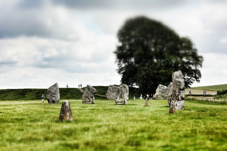 Photo of Avebury Neolithic Stones & Cherhill White Horse 10/27 by Anne Klien