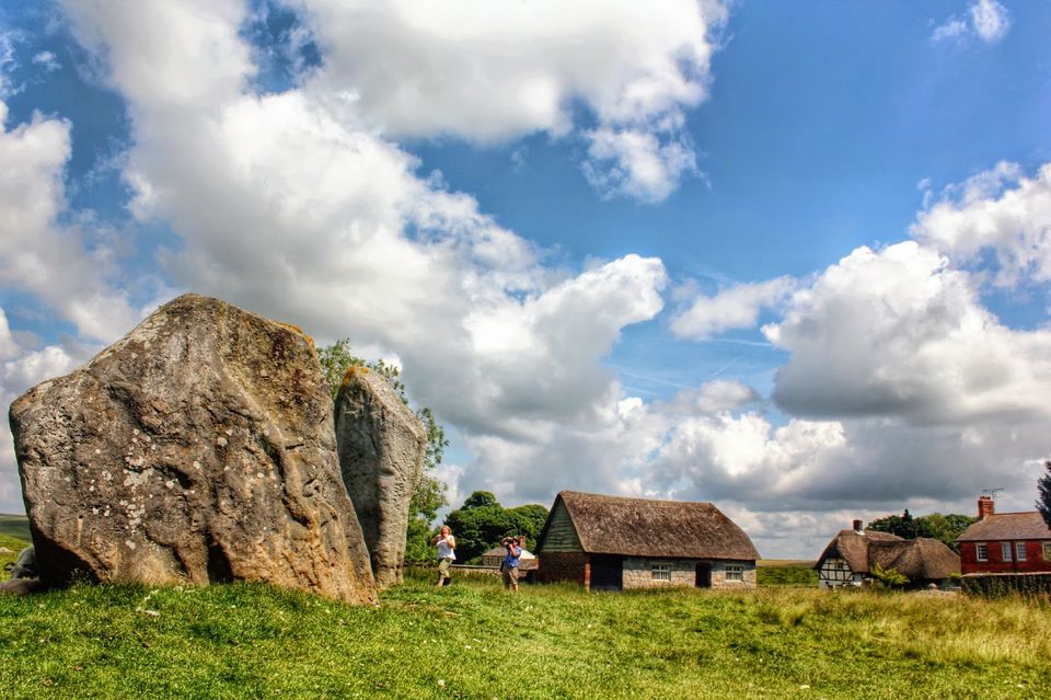 Photo of Avebury Neolithic Stones & Cherhill White Horse 24/27 by Anne Klien