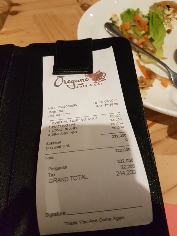 Photo of Oregano Cafe & Bar in Batam Islands - The Global Passenger by Ankit Saxena