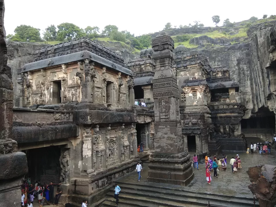 Photo of Ellora Caves, Verul, Maharashtra, India by Pranav Risbud