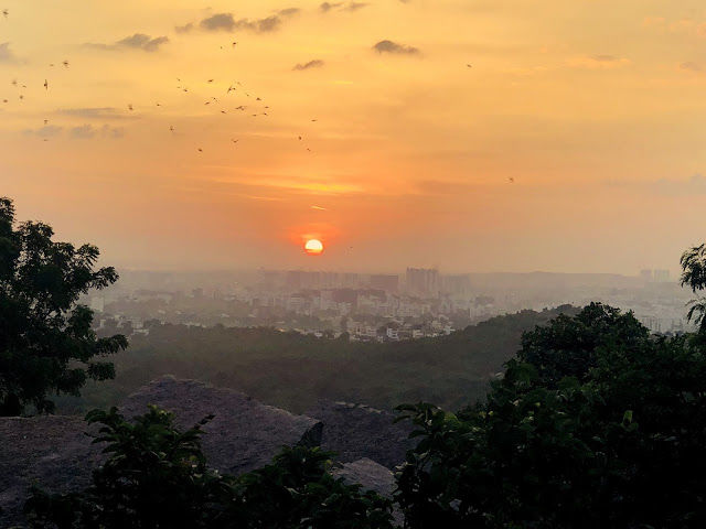 Photo of Sunset at Golkonda Fort, Hyderabad 3/4 by janki sata
