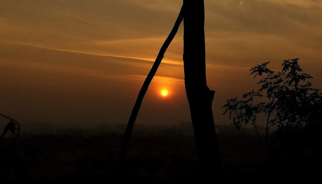 Photo of Sunset at Durga Tekdi, Pune 5/5 by janki sata