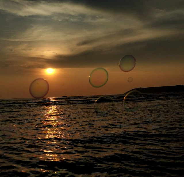 Photo of Sunset at Miramar beach, Goa, India 1/4 by janki sata