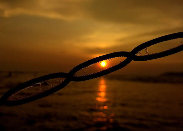 Photo of Sunset at Miramar beach, Goa, India 2/4 by janki sata