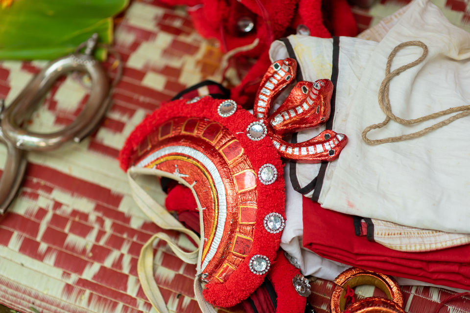 Photo of From Man to God -Theyyam the making 2/8 by Dinoop Raj