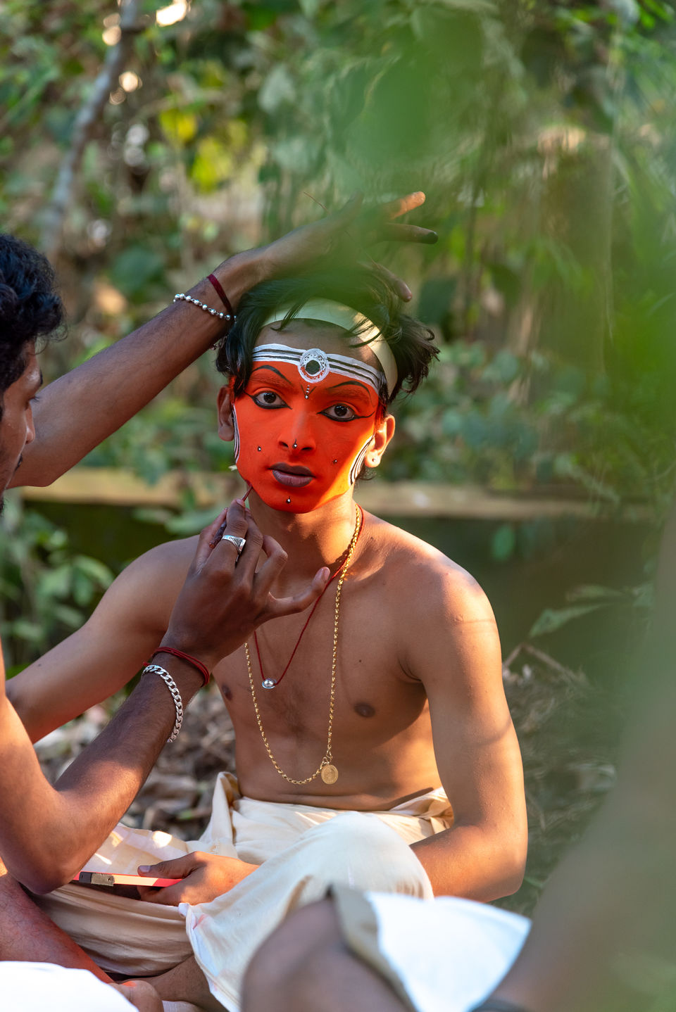 Photo of From Man to God -Theyyam the making 5/8 by Dinoop Raj