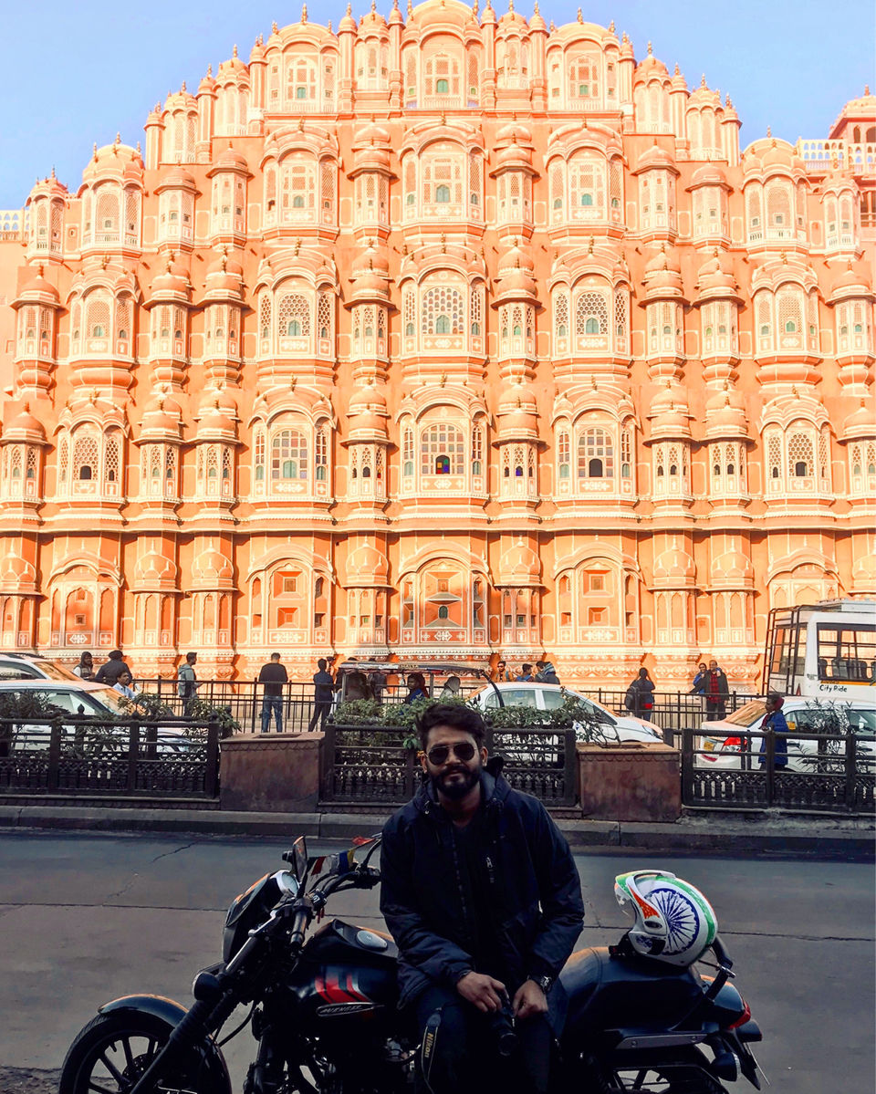 Photo of Hawa Mahal, Hawa Mahal Road, Badi Choupad, J.D.A. Market, Pink City, Jaipur, Rajasthan, India by Suraj Sharma