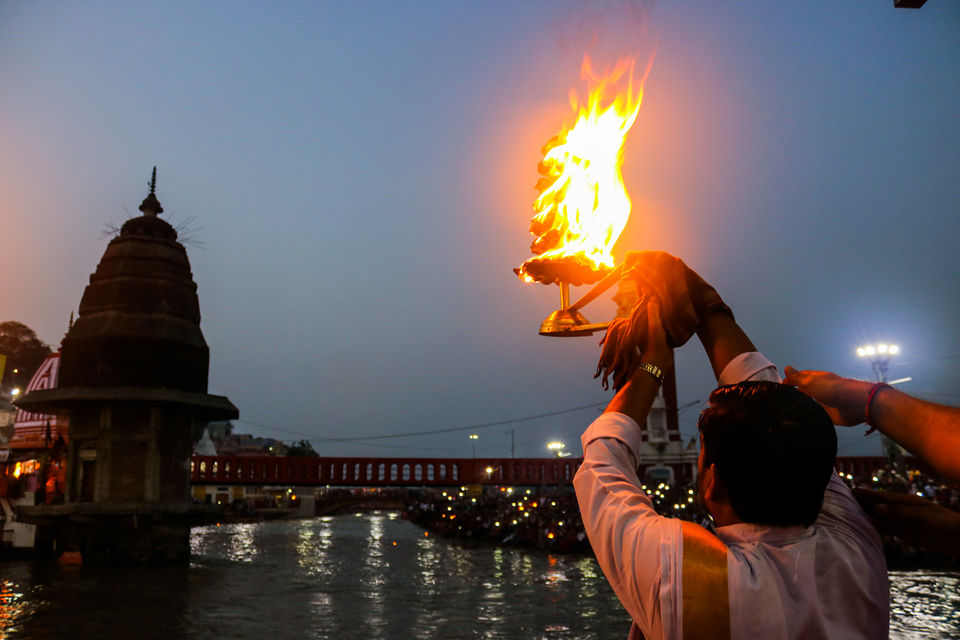 Photo of Divine Destination Ganga Aarti Haridwar by Jagrut Bhatt