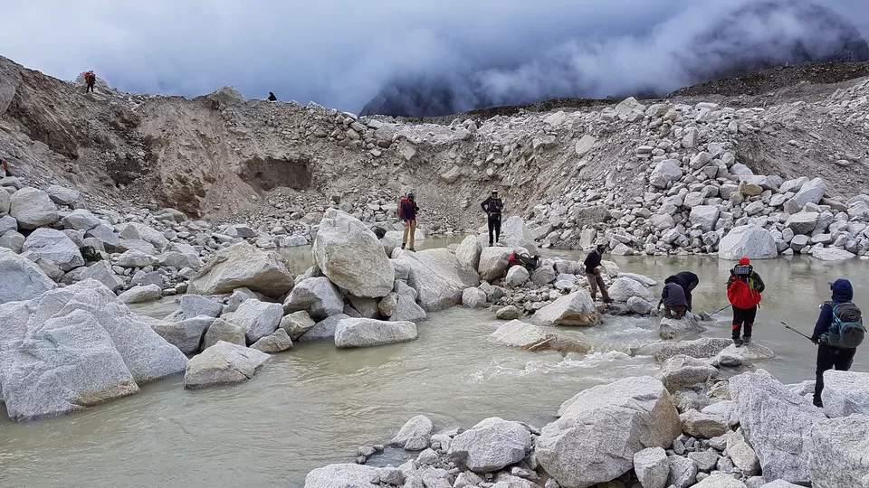 Photo of Khumbu Icefall, Khumjung, Nepal by Pooja Khandelwal