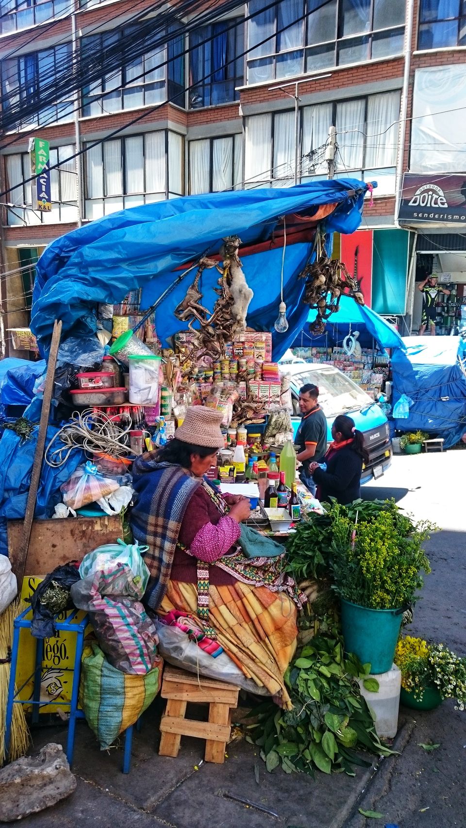 Photo of The Witches' Market, Melchor Jimenez, La Paz, Bolivia by Pooja Khandelwal