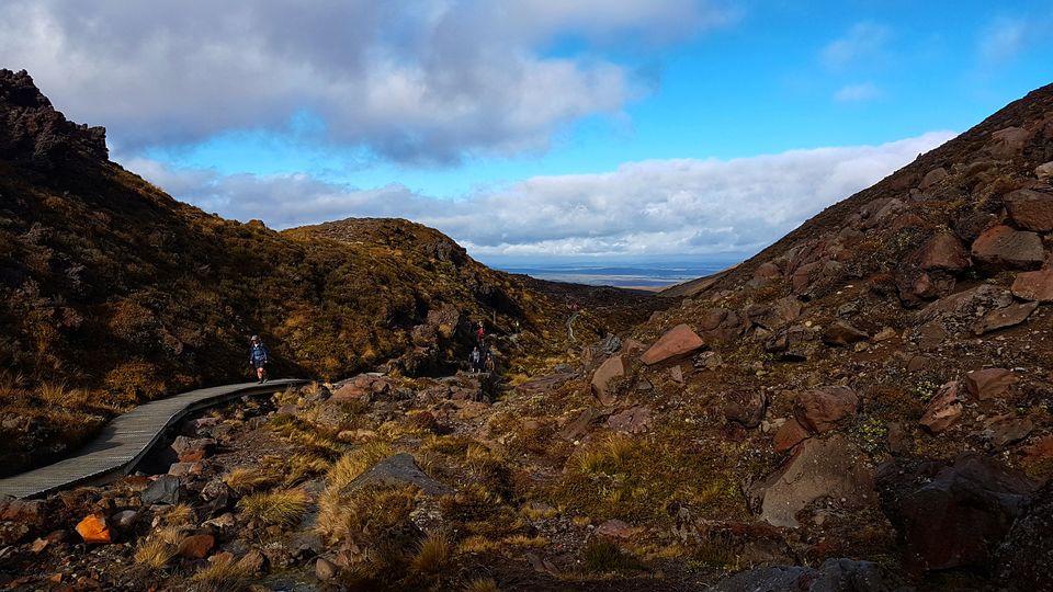 Photo of Tongariro Alpine Crossing: Ketetahi SH46 Security Park & Ride One Way, Lake Rotoaira, Rangipo, New Zealand by Pooja Khandelwal