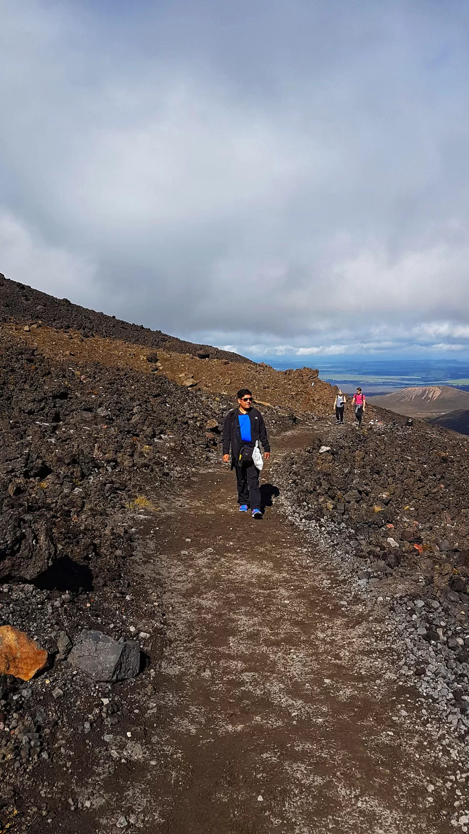 Photo of Tongariro Alpine Crossing: Ketetahi SH46 Security Park & Ride One Way, Lake Rotoaira, Rangipo, New Zealand by Pooja Khandelwal