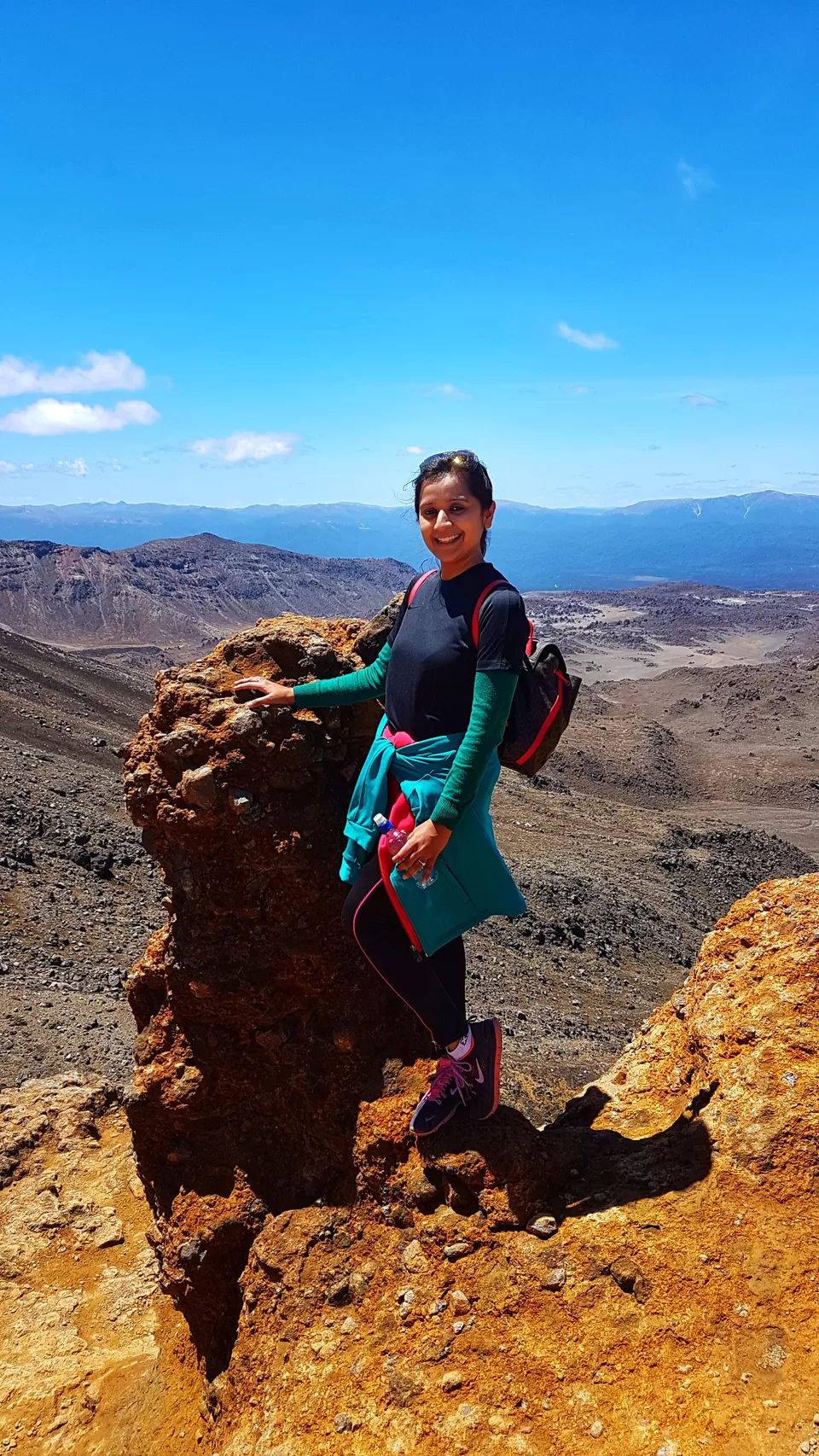 Photo of One of the "world's 10 best day hikes" - Tongariro Alpine Crossing by Pooja Khandelwal