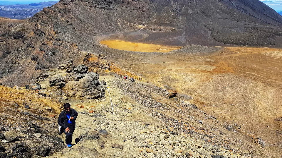 Photo of One of the "world's 10 best day hikes" - Tongariro Alpine Crossing by Pooja Khandelwal