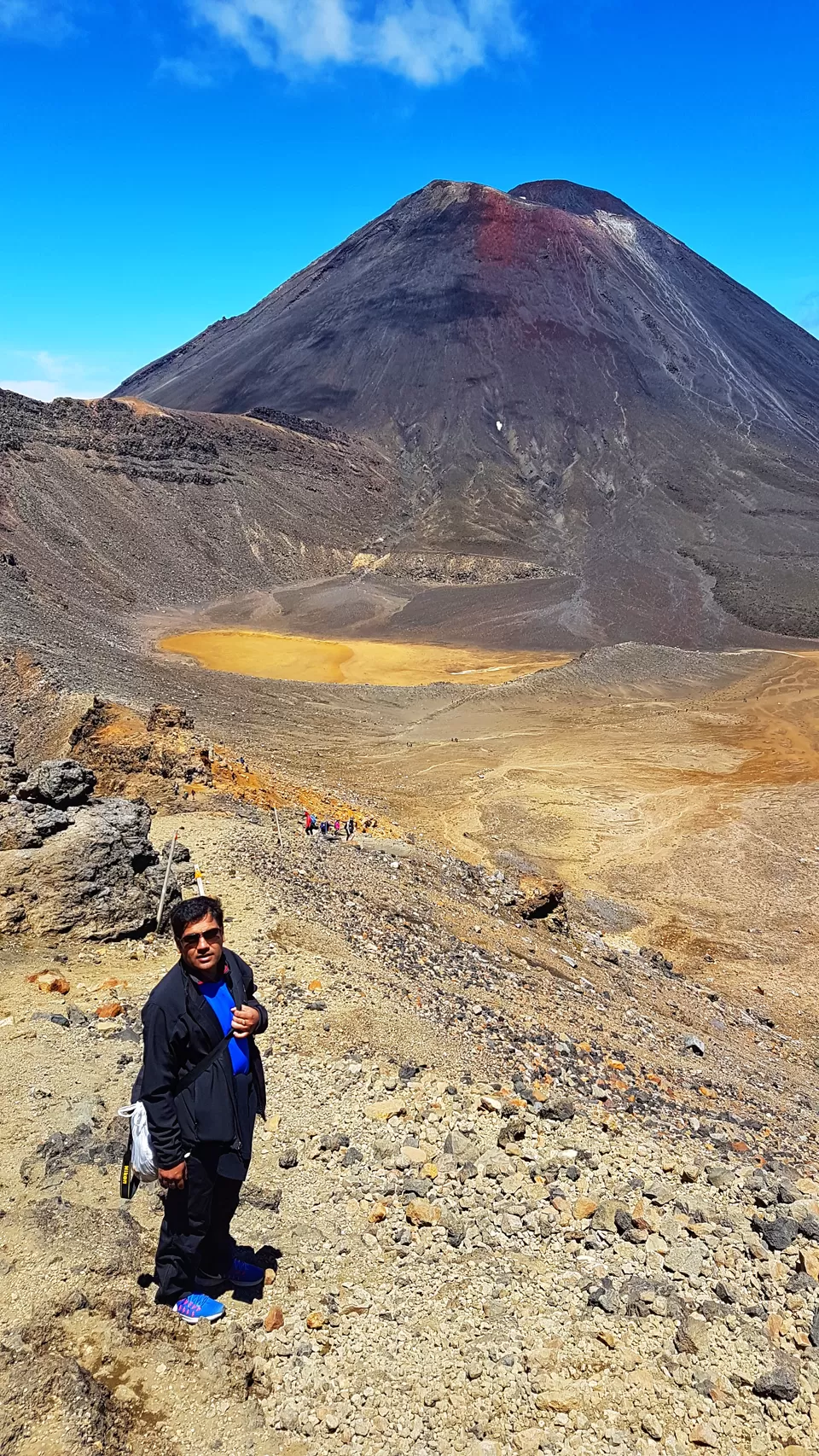 Photo of One of the "world's 10 best day hikes" - Tongariro Alpine Crossing by Pooja Khandelwal