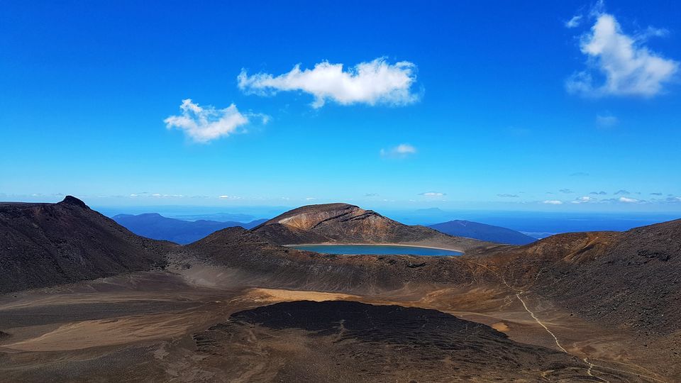 Photo of One of the "world's 10 best day hikes" - Tongariro Alpine Crossing by Pooja Khandelwal