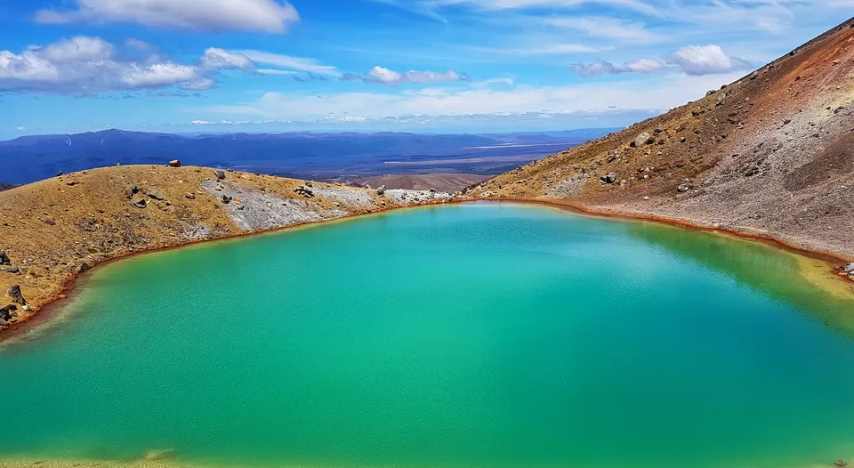 Photo of One of the "world's 10 best day hikes" - Tongariro Alpine Crossing by Pooja Khandelwal