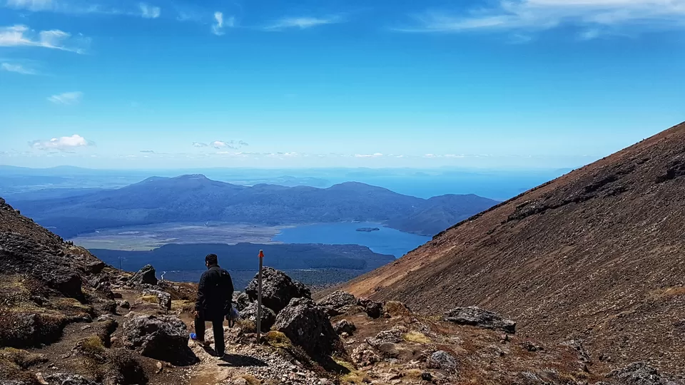 Photo of One of the "world's 10 best day hikes" - Tongariro Alpine Crossing by Pooja Khandelwal