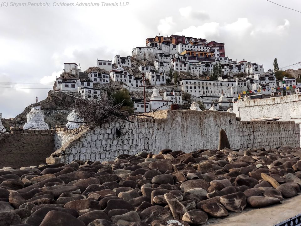 Thiksey Monastery - one of the most impressive monasteries in Leh valley