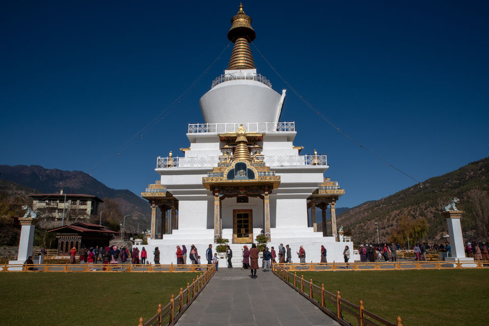 Photo of Memorial Chorten, Chhoten Lam, Thimphu, Bhutan by Vinay Dutt Purohit