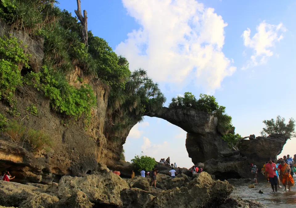 Photo of Natural Bridge Lakshmanpur - II Beach, Andaman and Nicobar Islands, India by Atreyee Wandering