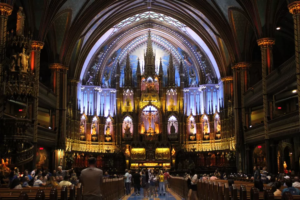 Photo of Basilique Notre-Dame de Montréal, Notre-Dame Street West, Montreal, QC, Canada by Manmitha Deepthi