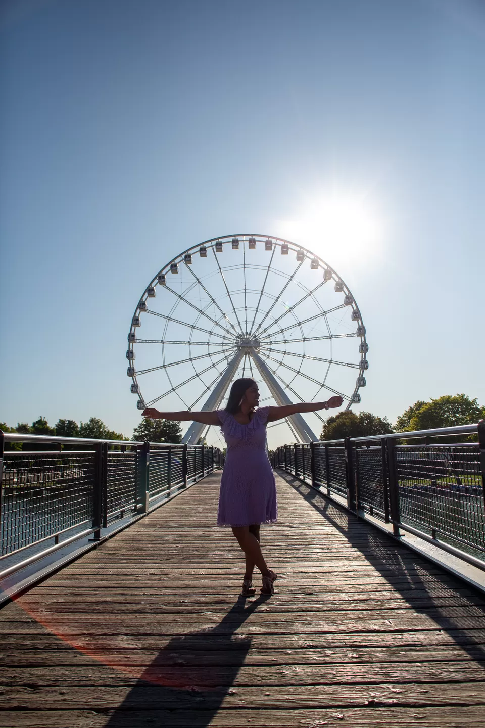 Photo of La Grande Roue de Montréal, Rue de la Commune Est, Montreal, QC, Canada by Manmitha Deepthi