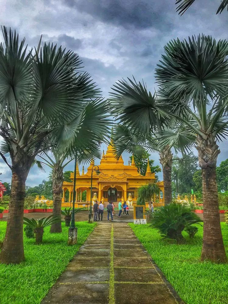 Photo of Golden Pagoda, Namsai, Namsai, Arunachal Pradesh, India by Akanksha Siwach. Tales of The Hidden Trails