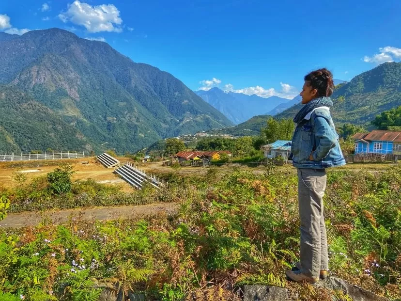 Photo of HIKING IN DONG VALLEY TO WITNESS THE FIRST SUNRISE OF INDIA by Akanksha Siwach. Tales of The Hidden Trails