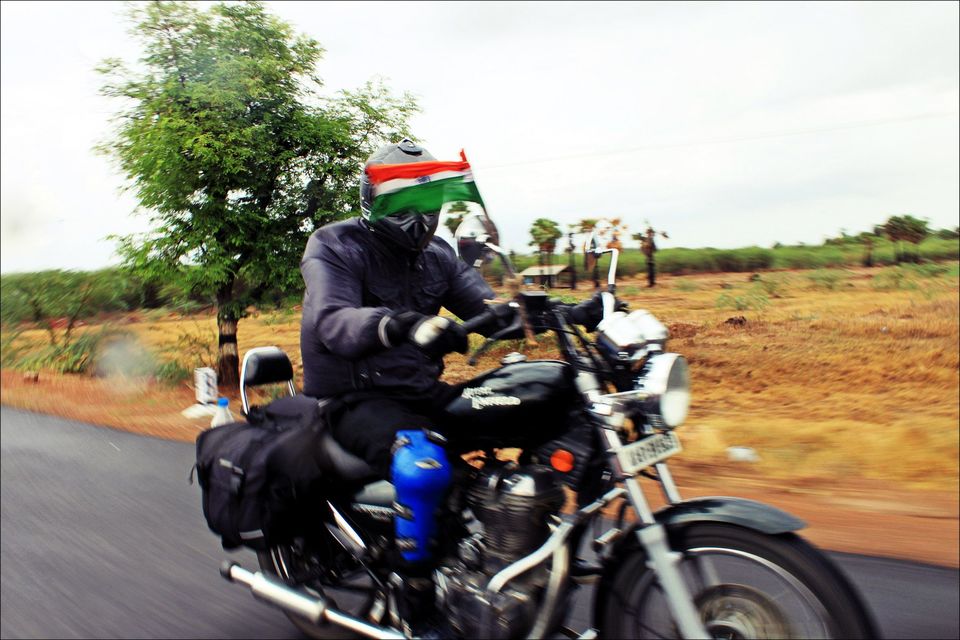 Photo of On a Motorcycle by Sumanth Nagaraja
