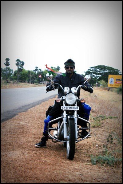 Photo of On a Motorcycle by Sumanth Nagaraja