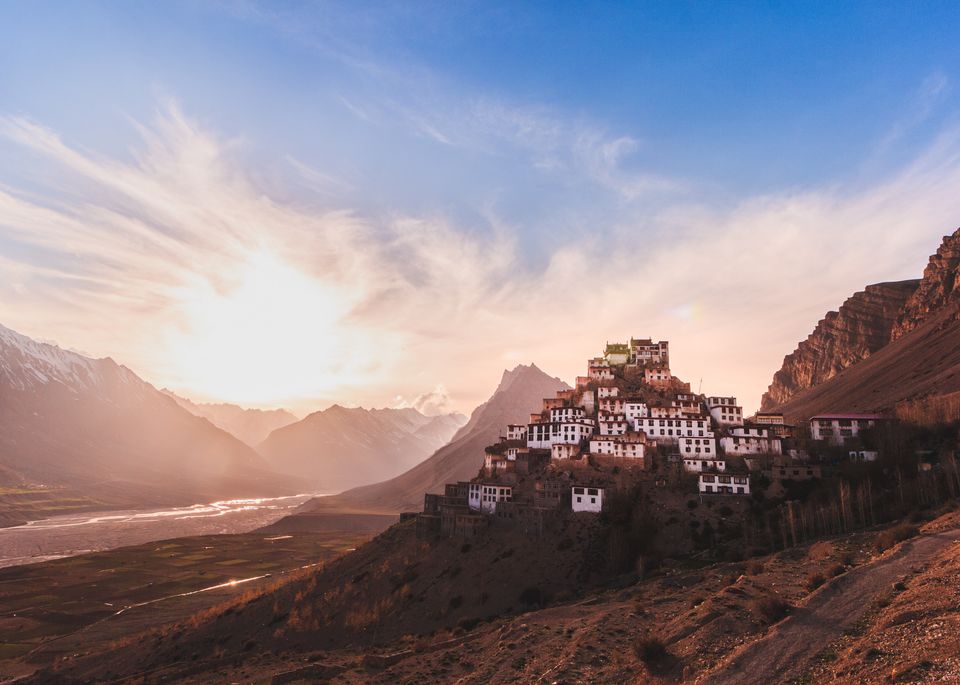 Photo of Key Gompa, Key Monastery, Key, Himachal Pradesh, India by TheHimalayanGypsy