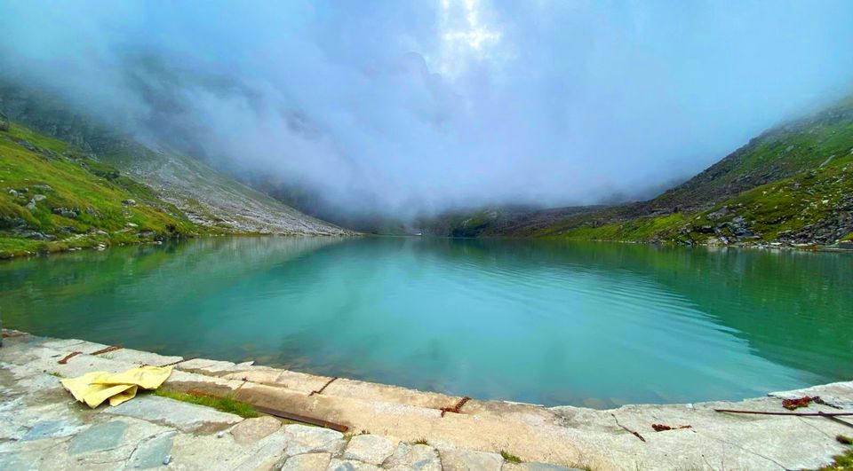 Photo of Cloudy Hemkund Sahib by sangeeta goon