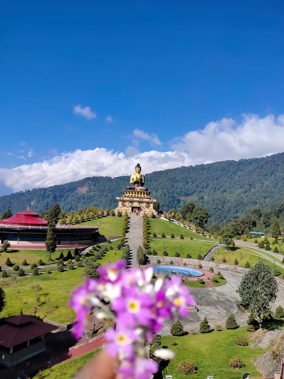 Photo of Buddha Park, Ravangla, Sikkim, India by Trivikram Sarath