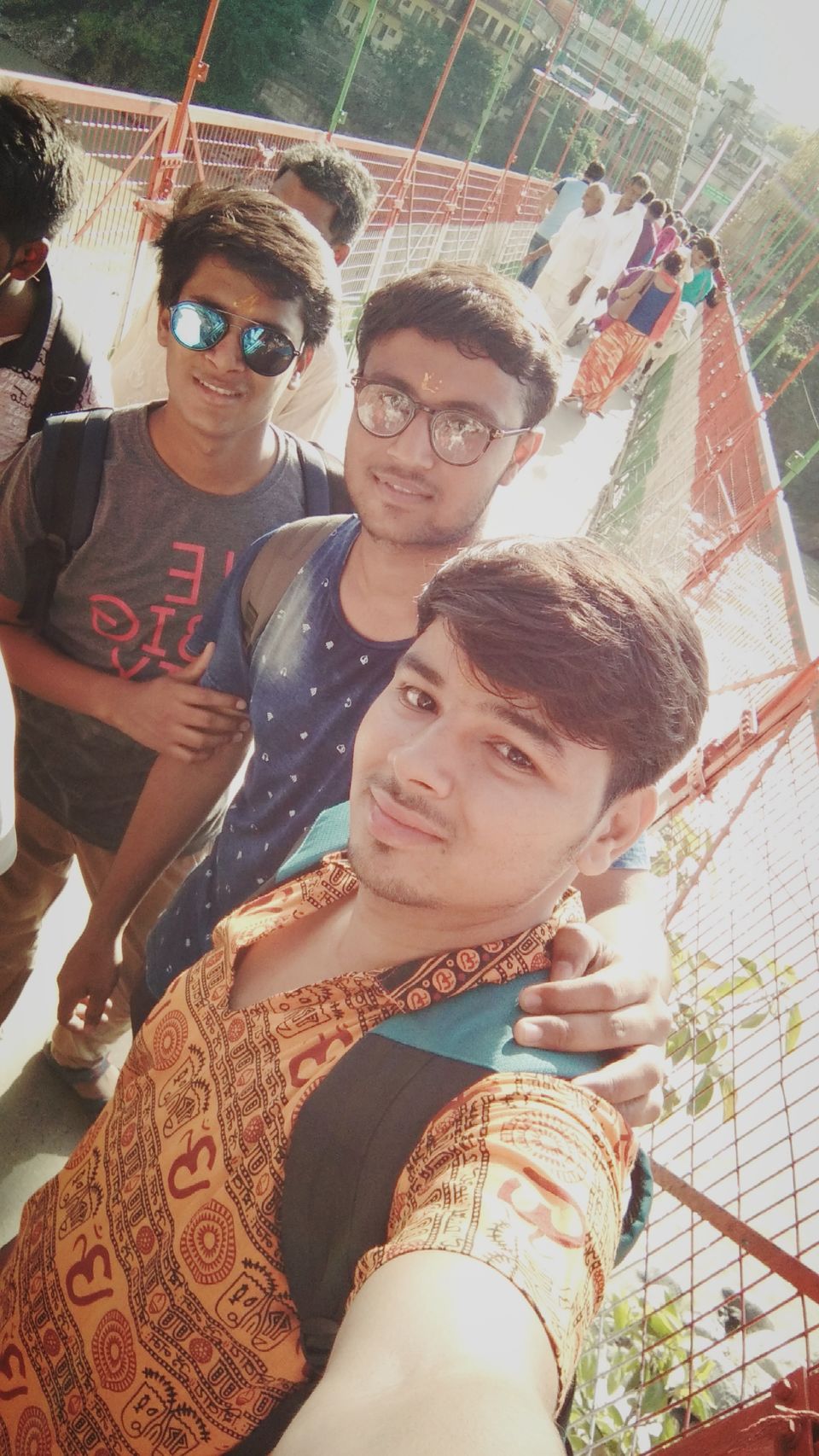 Photo of Laxman Jhula Bridge, Laxman Jhula, Rishikesh, Uttarakhand, India by Abhishek Rakesh Sharma