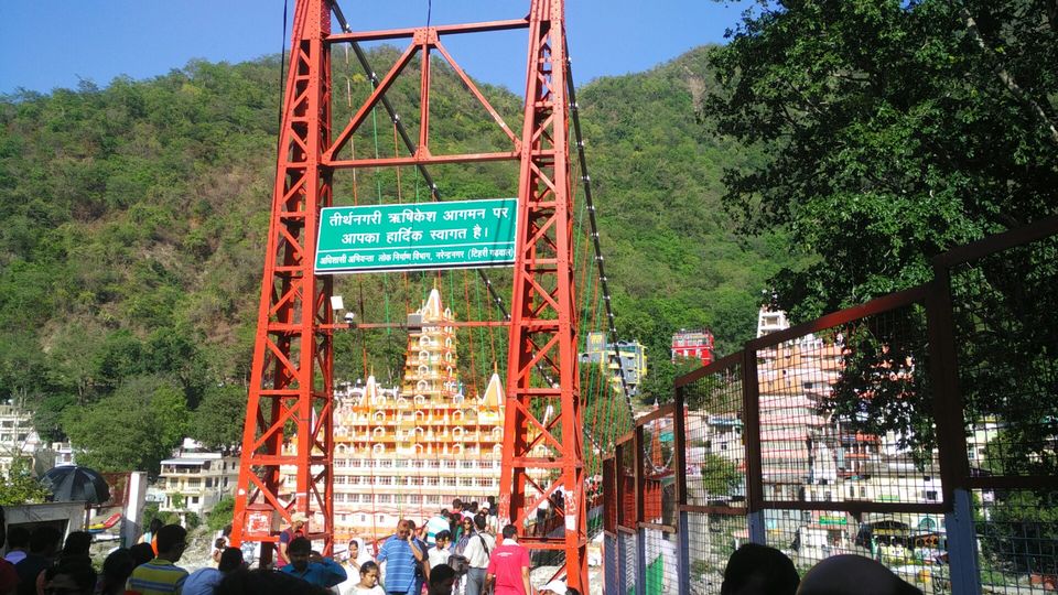 Photo of Laxman Jhula Bridge, Laxman Jhula, Rishikesh, Uttarakhand, India by Abhishek Rakesh Sharma