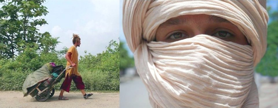 Photo of Meet The Swiss Guy Who Walked 15000 km to Just Reach India From Europe by The Broke Doc