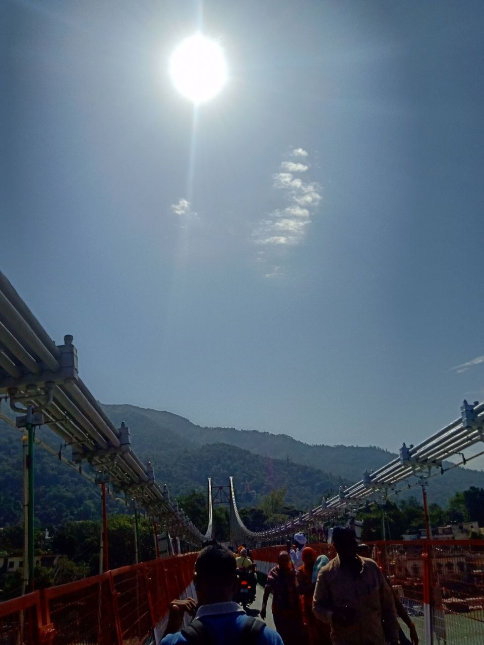 Photo of Ram Jhula Bridge, Ram Jhula, Ganga Vatika, Rishikesh, Uttarakhand, India by aashish dubey