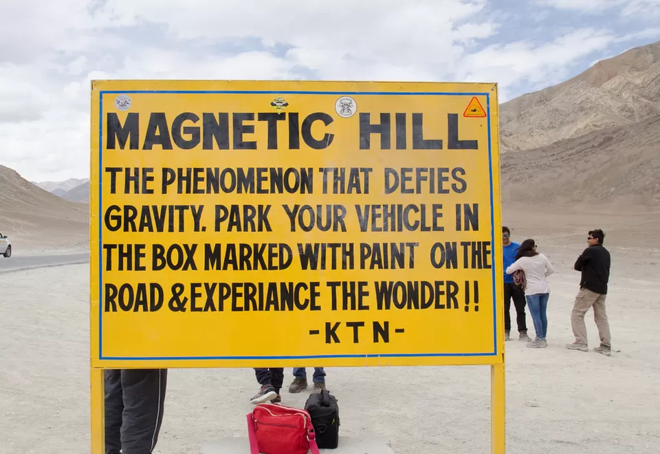 Photo of Magnetic Hill, Srinagar - Ladakh Highway, Leh by Ginny Bansal