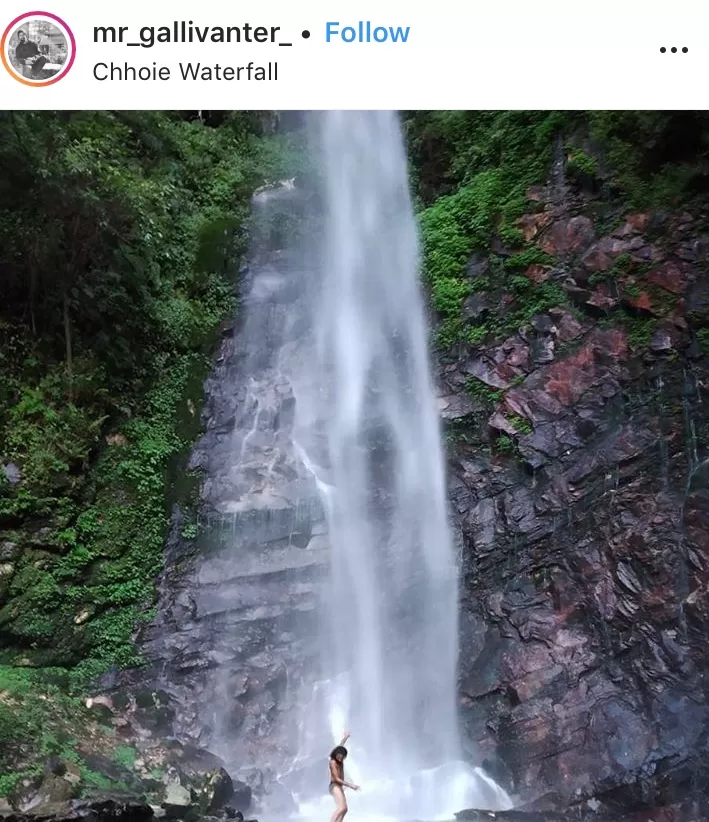 Photo of Chhoie Waterfall, Sharchi, Himachal Pradesh, India by Ginny Bansal