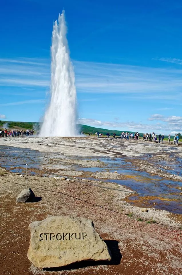 Photo of Strokkur Geyser, Selfoss, Iceland by Sayantan Saha