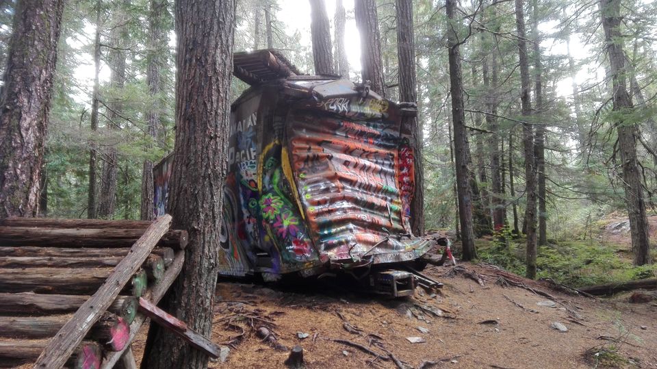 Photo of Train Wreck, Whistler, Brits-Columbia, Canada by Jens Van De Voorde