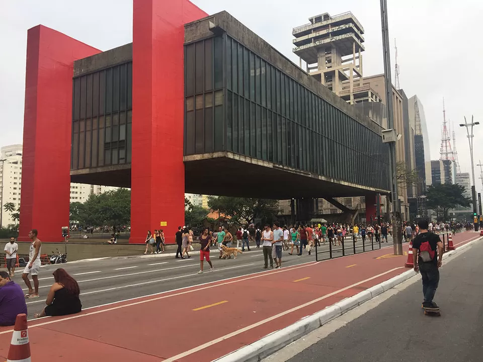 Photo of Avenida Paulista - Bela Vista, São Paulo - State of São Paulo, Brazil by Anuja Bhattacharjee