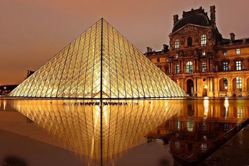 Photo of Louvre Pyramid, Paris, France by Butterfly Travel Treats