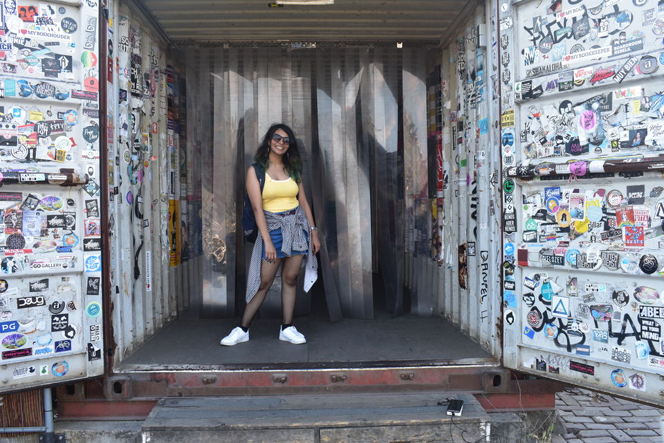 Photo of This Mostly Vegetarian Amsterdam Cafe Is Made Out Of Shipping Containers And Has a Beach! by Two Lost Travellers