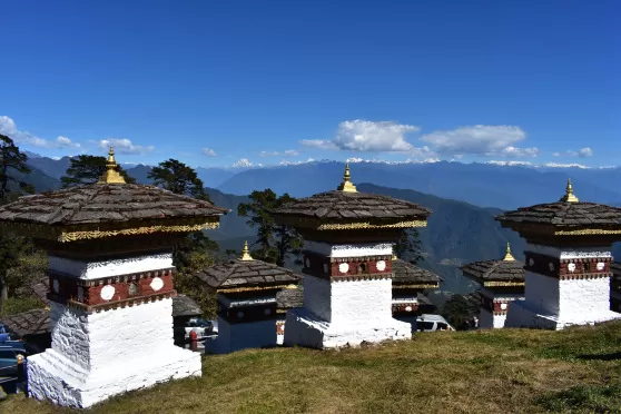 Photo of Dochula, Bhutan by Uttara Garg
