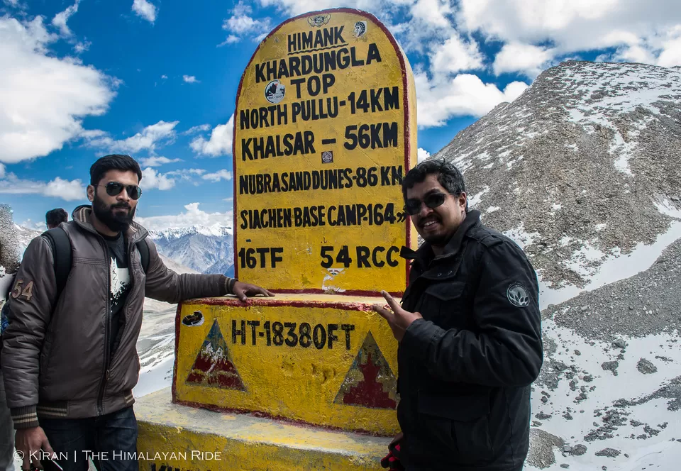 Photo of Khardung La by Kiran Ravi