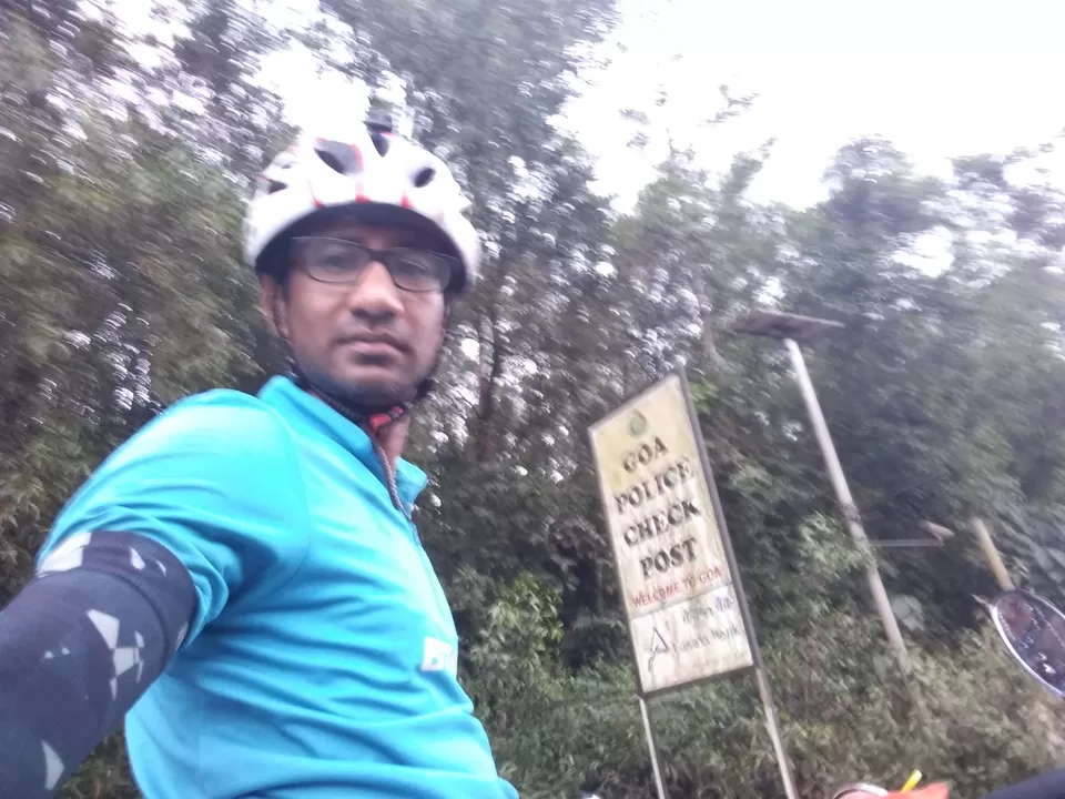 Photo of Goa Police check post, Torxem, Goa, India by Prasad Keni