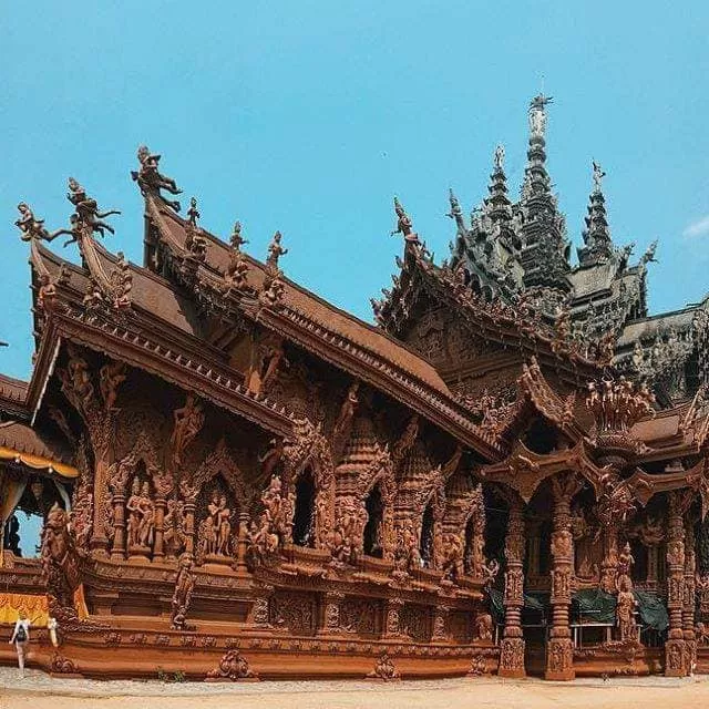 Photo of Sanctuary of Truth, Pattaya-Naklua, Pattaya City, Bang Lamung District, Chon Buri, Thailand by Supriya PR
